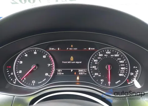 2014 Audi A6 2.0T Premium из США, поврежденный, VIN WAUGFAFC3EN087176